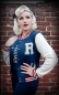 Preview: Rumble59 Collegejacke Dunkelblau