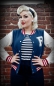Preview: Rumble59 Collegejacke Dunkelblau