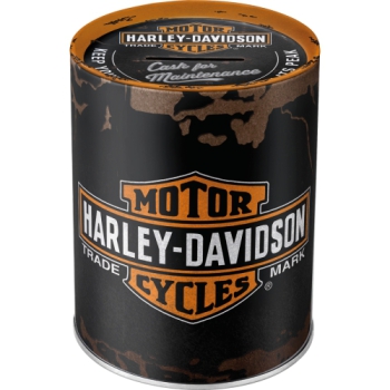 Spardose - "Harley Davidson-Genuine-Logo"