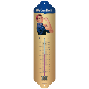 Thermometer - "We Can Do It!"