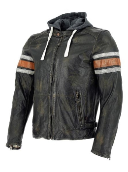 Richa Toulon Lederjacke Orange