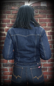 Rumble59 Jeansjacke Teddyfutter