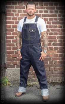 Jeans Latzhose Raw Selvage Denim | Dungarees