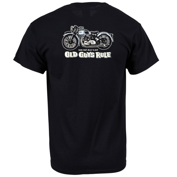 Old Guys Rule - Triumph - schwarz