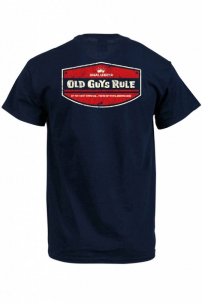 Old Guys Rule - Local Legend - Shirt - blau