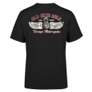 Old Guys Rule - Vintage Motorcycles - Shirt - Schwarz
