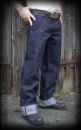 Rumble59 - Jeans RAW Selvage 21oz Denim - Blue Steel